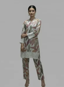 Chanderi Printed Kurti