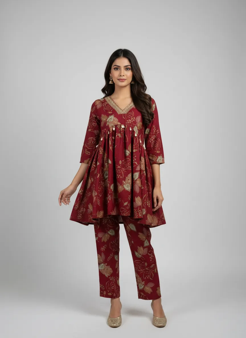 Berlin Fabric Co-ord Set (2 Colors, M–XXL) - Image 7