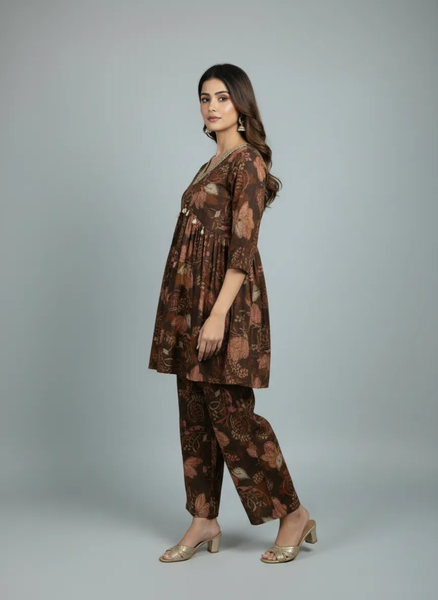 Berlin Fabric Co-ord Set (2 Colors, M–XXL) - Image 4