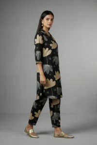 black co-ord set