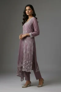 Purple Dress Set