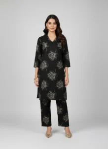 Vatican Black Co-Ord Set
